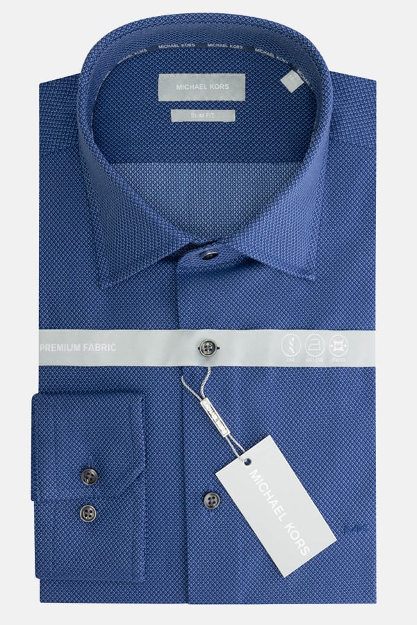 ΠΟΥΚΑΜΙΣΟ MICHAEL KORS - 460 ΜΠΛΕ